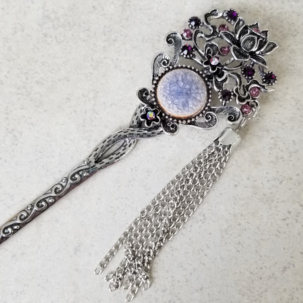 6" Tassel Hairpin - Picture 5 of 8